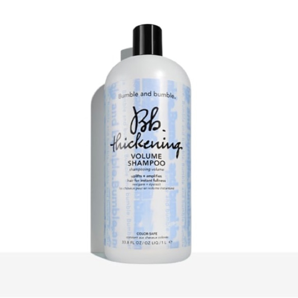 Bumble and bumble Thickening Volume Shampoo - Light Blue and Black Cap